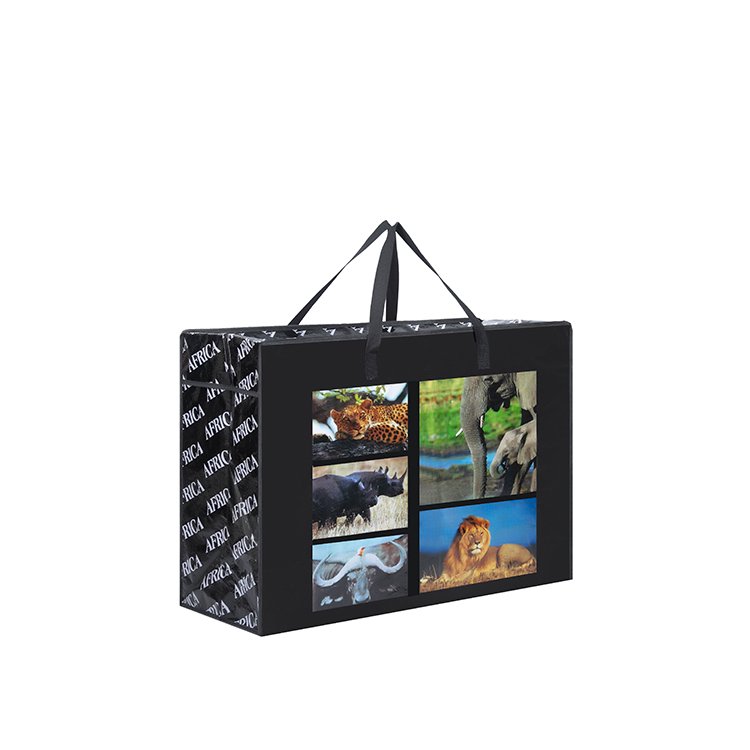 Laminated Polypropylene Woven Bag Animal Pattern